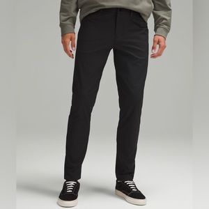 NWT Lululemon ABC Pant Slim Fit *Warpstreme 32x34 - Black